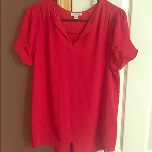 Charming Charlie short sleeve blouse